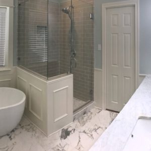 high end bathroom remodel